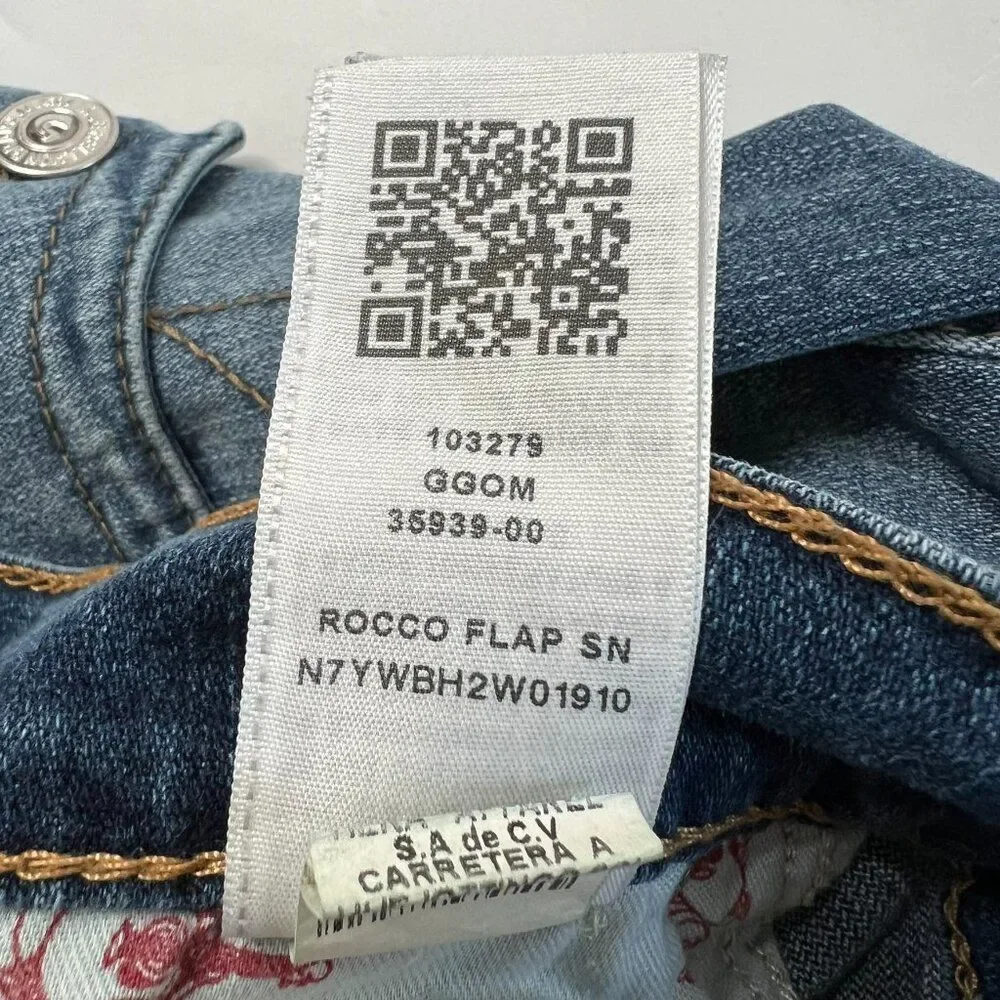 True Religion Rocco Relaxed Skinny Jeans – Men’s Size 40 Pre-Owned